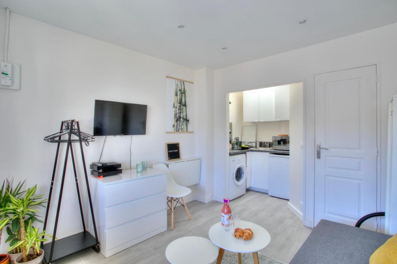 Le Tropi-Cosy - Studio aux portes de Paris avec Parking à 8mn Apartamento Gentilly Exterior foto